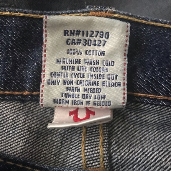 True Religion Jeans 33 Slim Fit - Picture 4 of 6